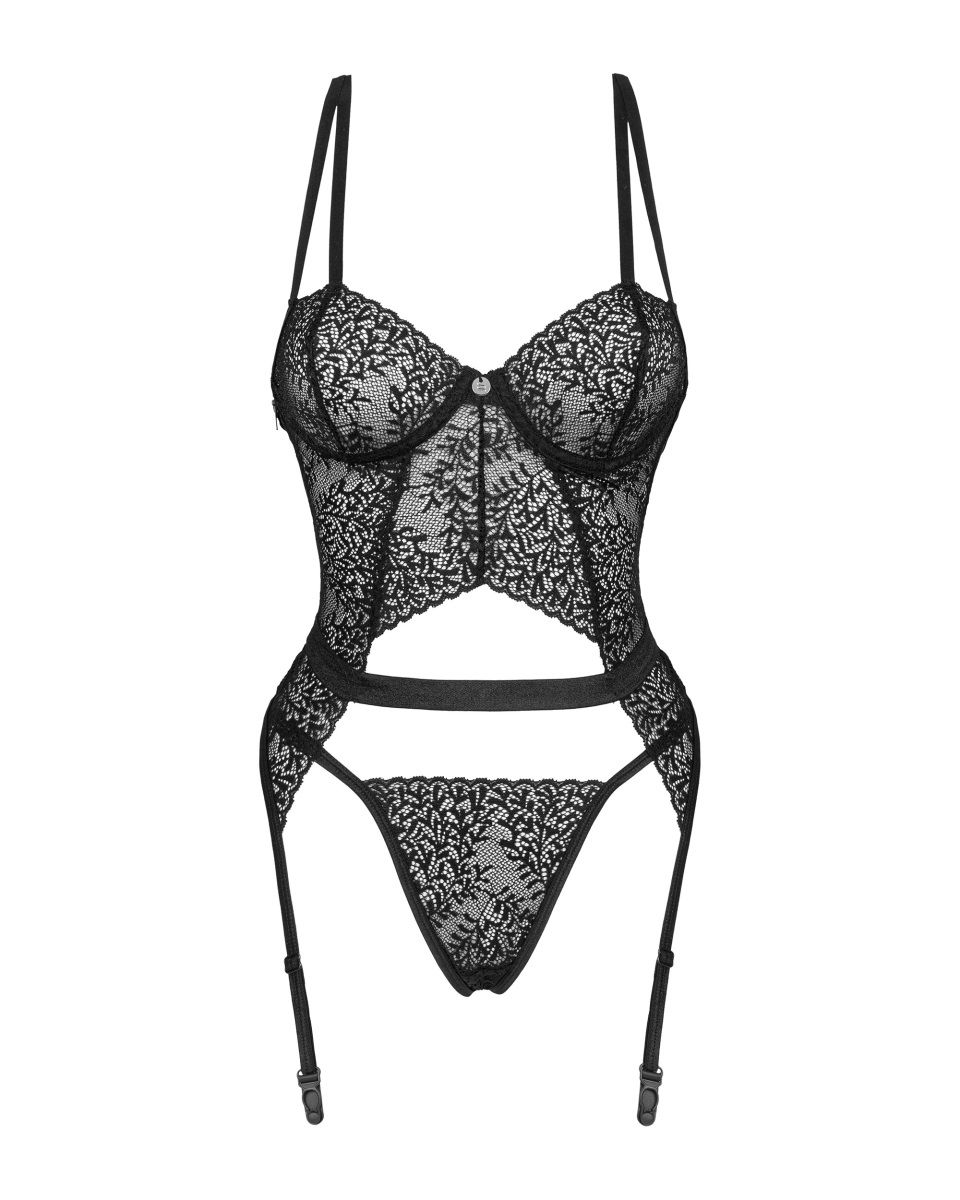 Соблазнительный кружевной корсаж Yaskana