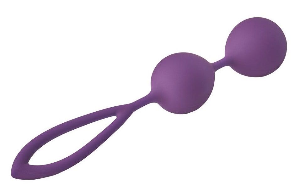 Фиолетовые вагинальные шарики Flirts Kegel Balls