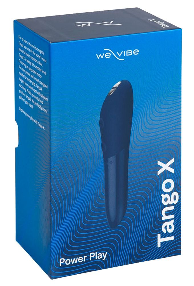 Синяя водонепроницаемая вибропуля We-Vibe Tango X