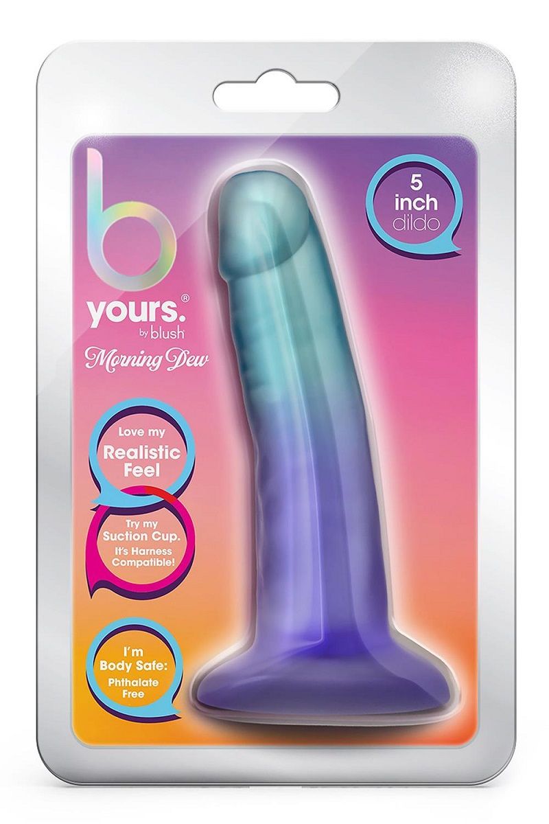 Небольшой фаллоимитатор Morning Dew 5 Inch Dildo - 13,9 см.