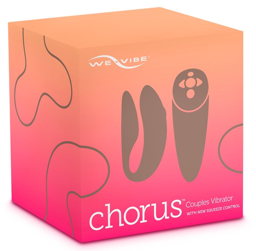 Розовый вибратор для пар We-Vibe Chorus