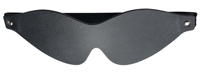 Черная сплошная маска на глаза PREMIUM EYE MASK