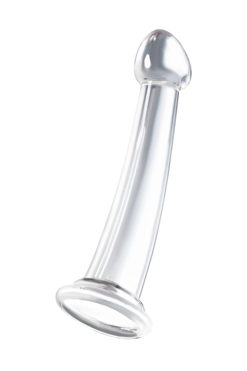 Прозрачный фаллоимитатор Jelly Dildo S - 15,5 см.