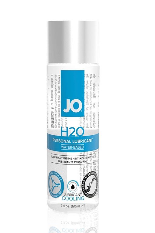 Охлаждающий лубрикант на водной основе JO Personal Lubricant H2O COOLING - 60 мл.