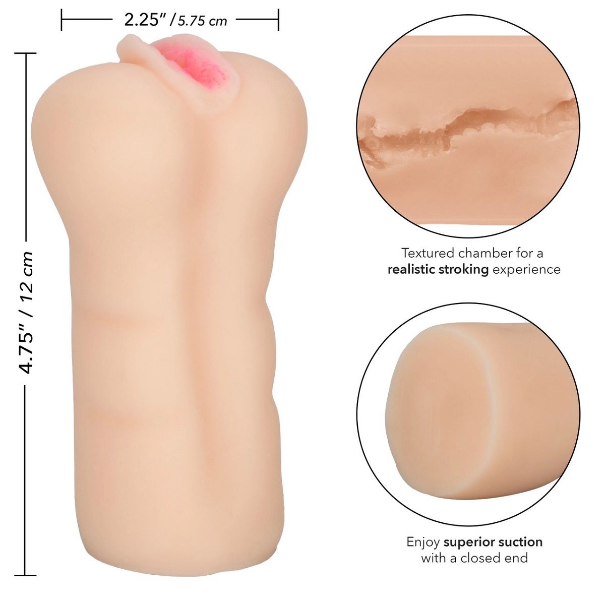 Телесный мастурбатор-вагина The Showgirl