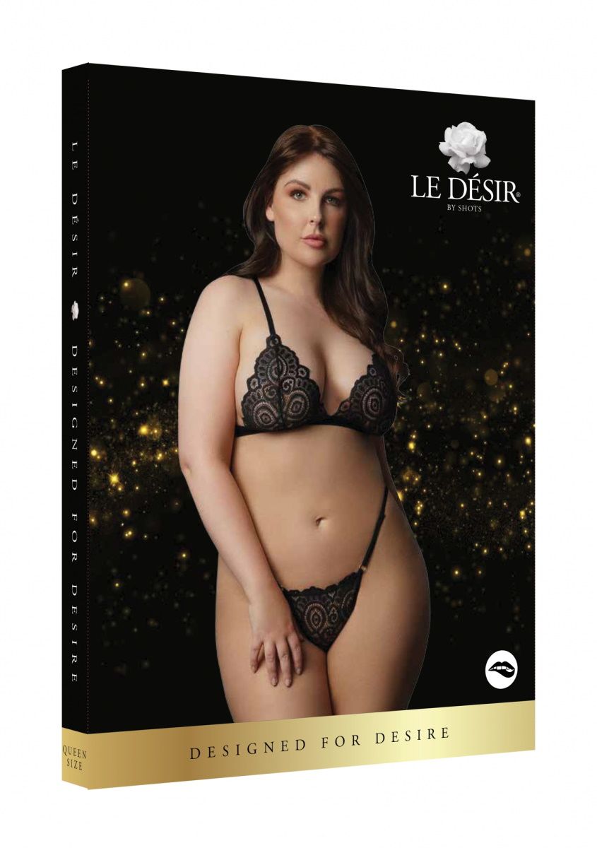 Роскошный комплект белья Magic Lace Velvet Lingerie Set