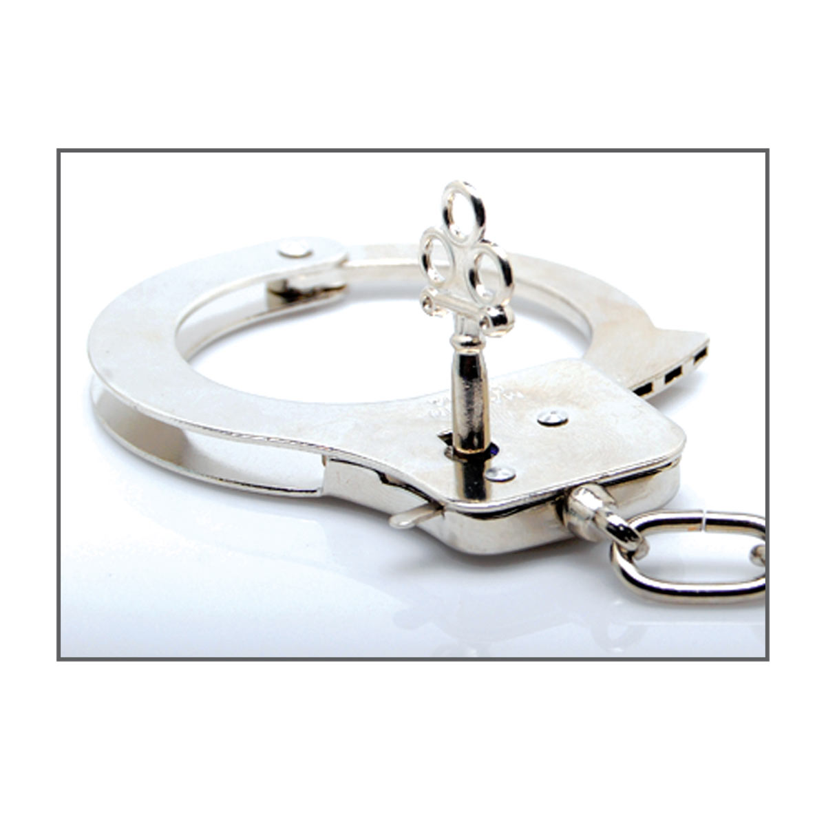 Металлические наручники Metal Handcuffs с ключиками