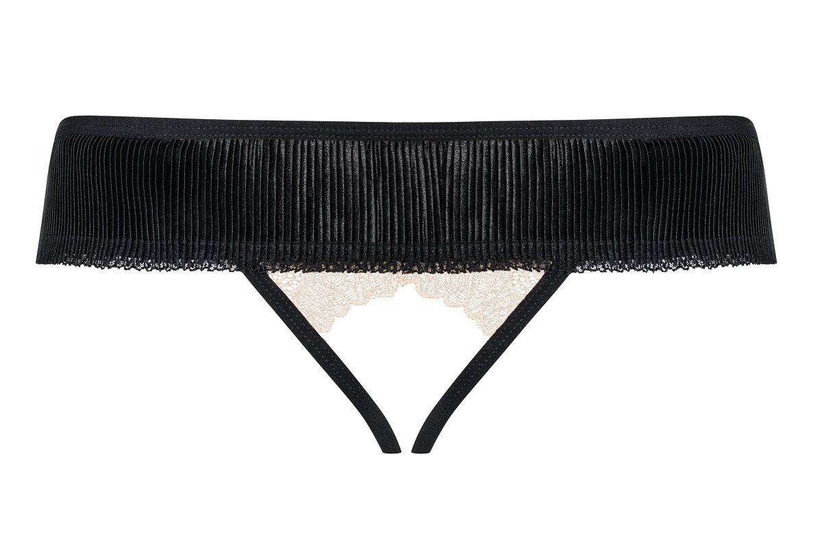 Открытые трусики с лёгкой плиссировкой