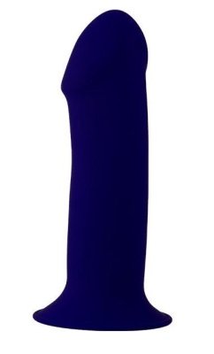 Синий фаллоимитатор-реалистик PREMIUM THICK DILDO 7INCH - 18 см.