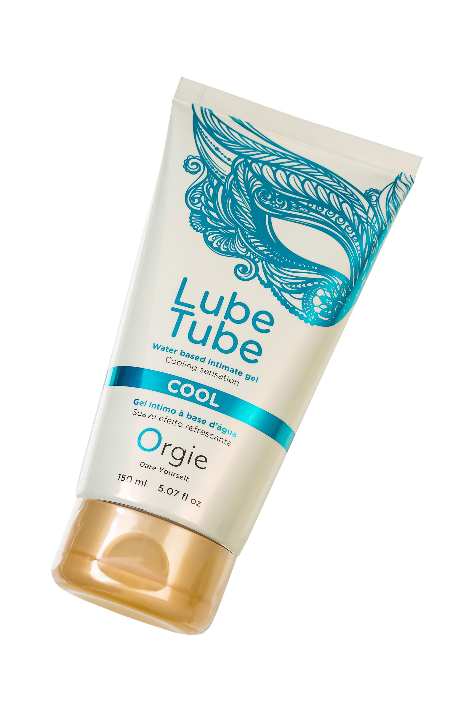 Интимный гель на водной основе Lube Tube Cool с охлаждающим эффектом - 150 мл.