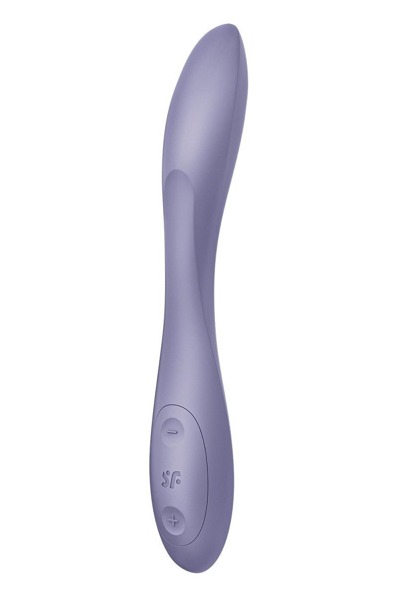 Сиреневый гибкий вибратор Satisfyer G-Spot Flex 2 - 19,5 см.