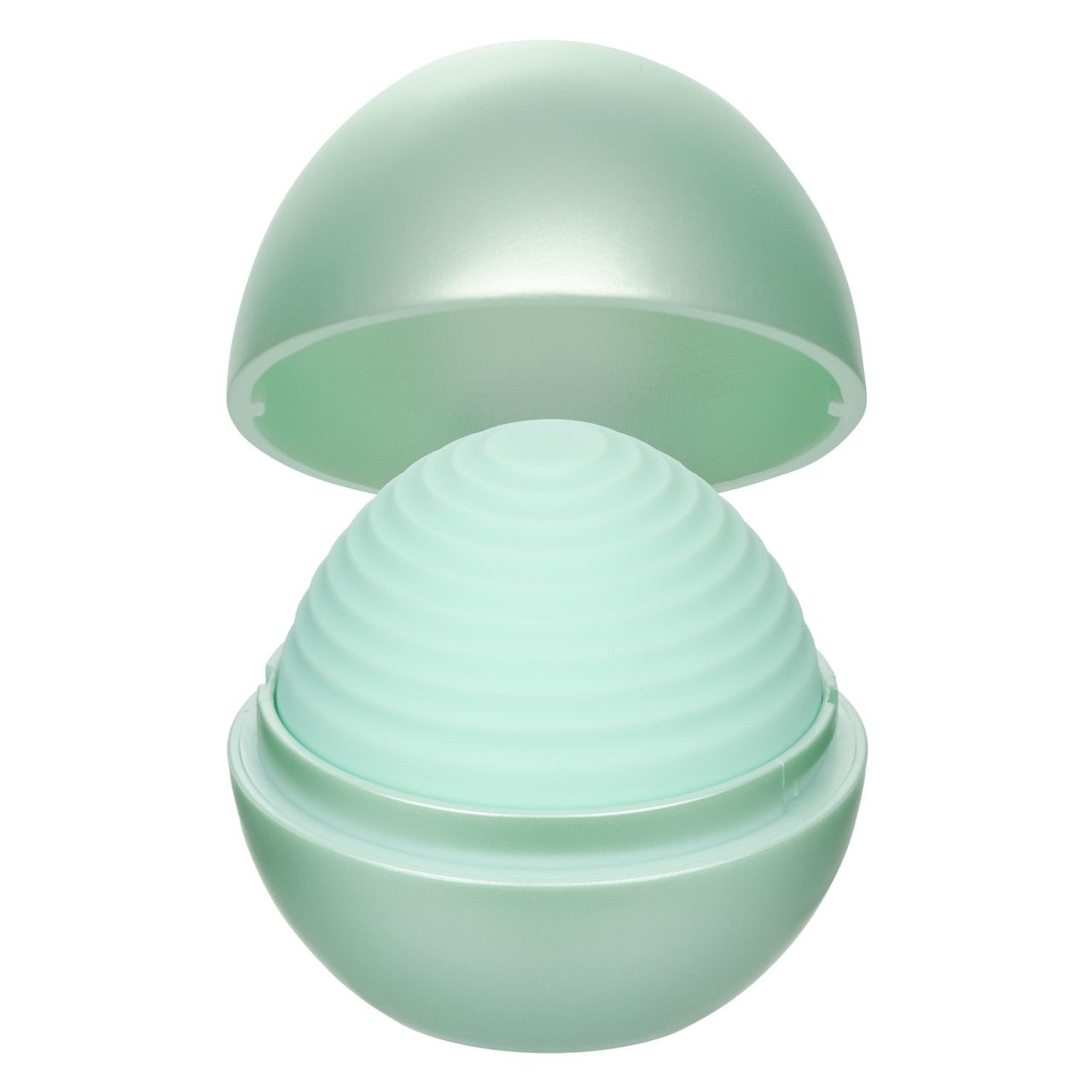 Зеленый вибромассажер Opal Ripple Massager