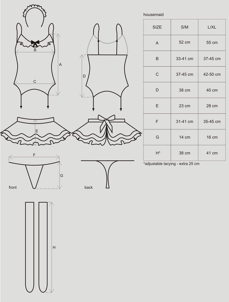 Костюм горничной Housemaid