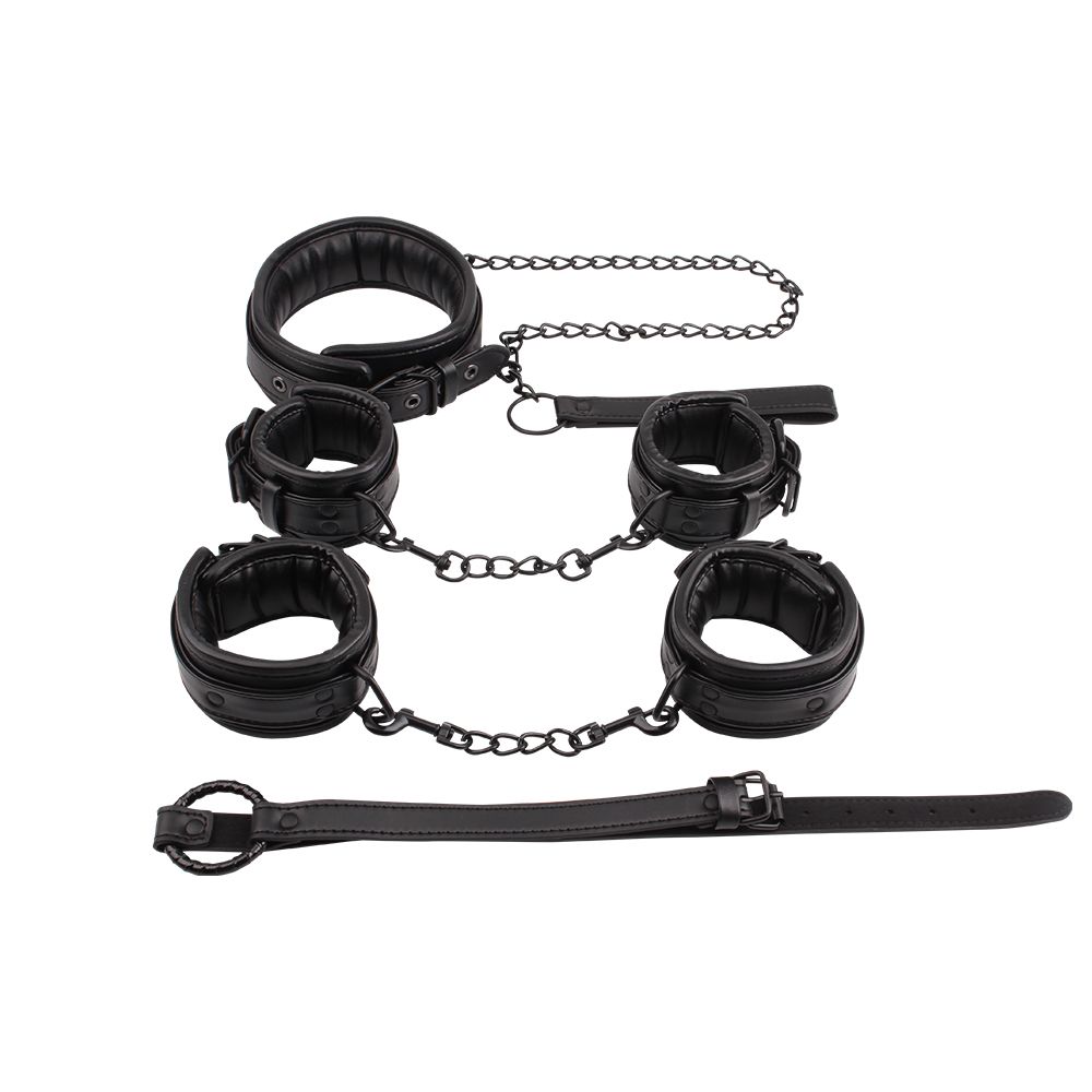 БДСМ-набор из 4 предметов Deluxe Bondage Kit