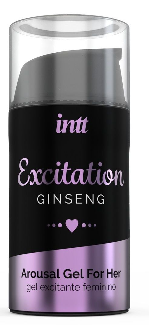 Женский возбуждающий интимный гель Excitation Ginseng - 15 мл.