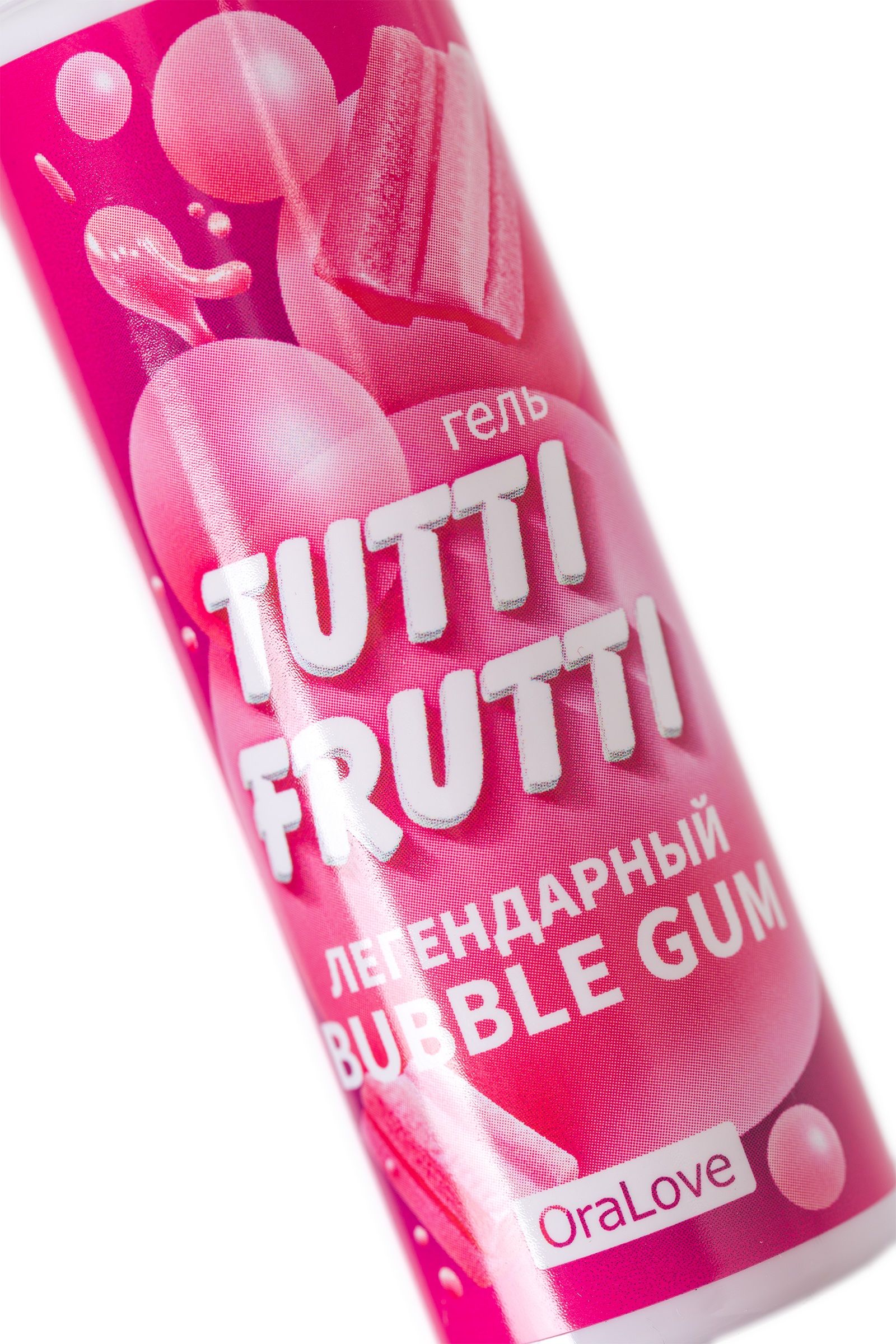 Интимный гель на водной основе Tutti-Frutti Bubble Gum - 30 гр.