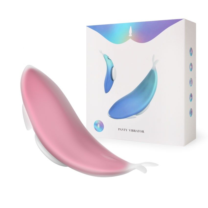 Розовый вибростимулятор Panty Vibrator для ношения в трусиках