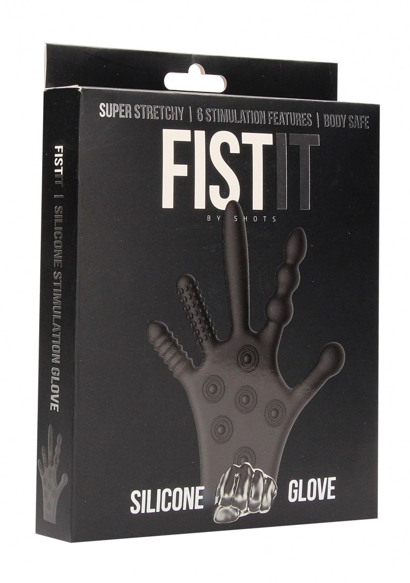 Черная стимулирующая перчатка Stimulation Glove