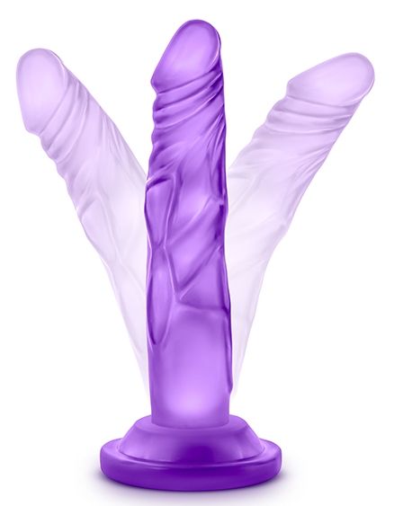 Фиолетовый фаллоимитатор 5 Inch Mini Cock - 14,6 см.