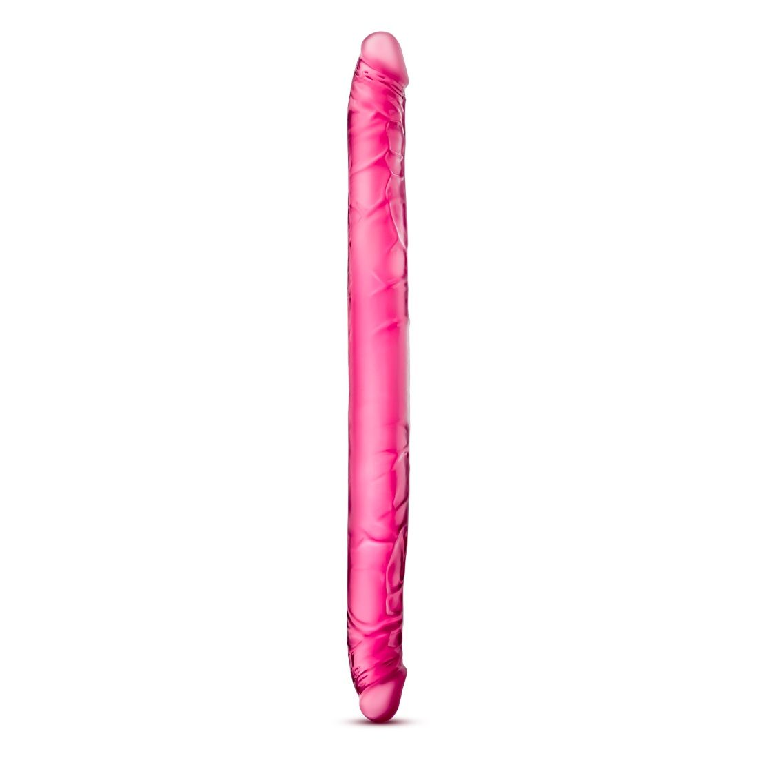 Розовый двусторонний фаллоимитатор B Yours 16  Double Dildo - 40,6 см.