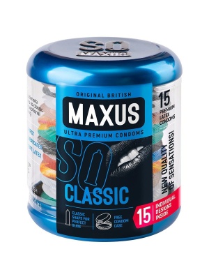 Классические презервативы MAXUS Classic - 15 шт.