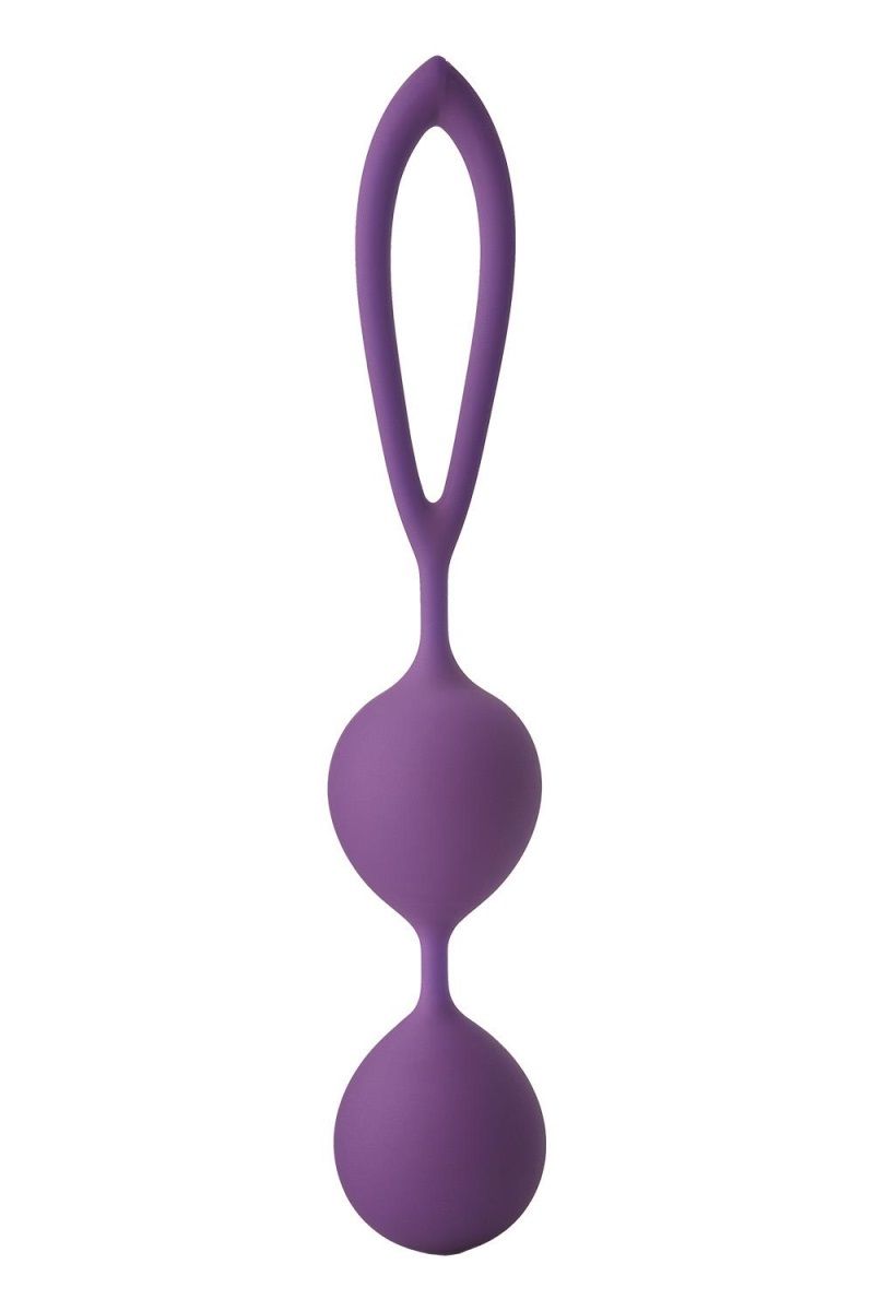 Фиолетовые вагинальные шарики Flirts Kegel Balls