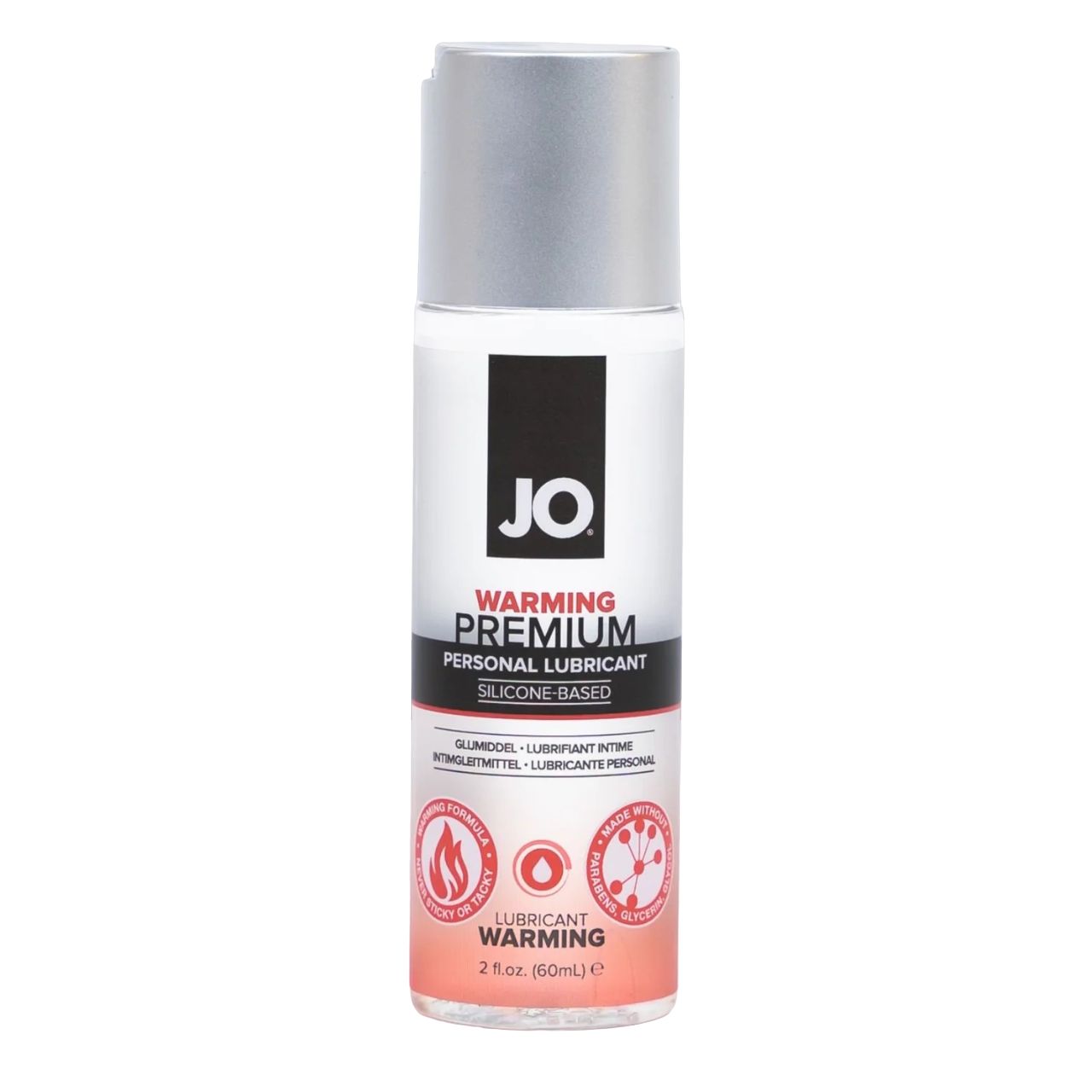 Возбуждающий лубрикант на силиконовой основе JO Personal Premium Lubricant  Warming - 60 мл.