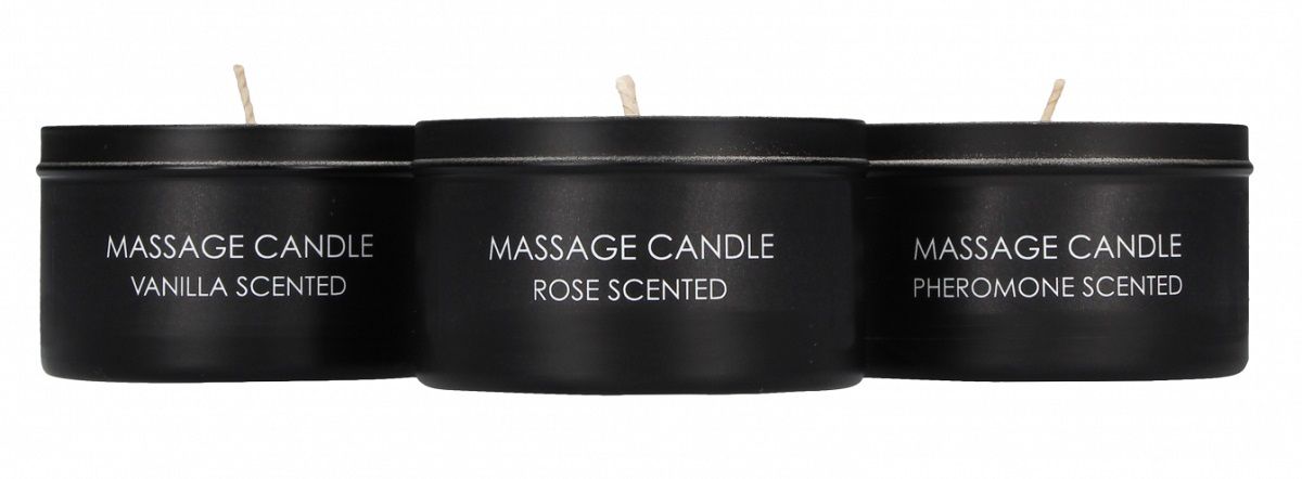 Набор из 3 массажных свечей Massage Candle Set