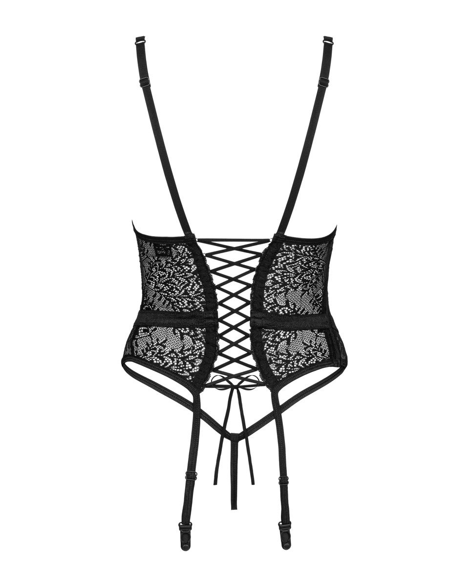 Соблазнительный кружевной корсаж Yaskana