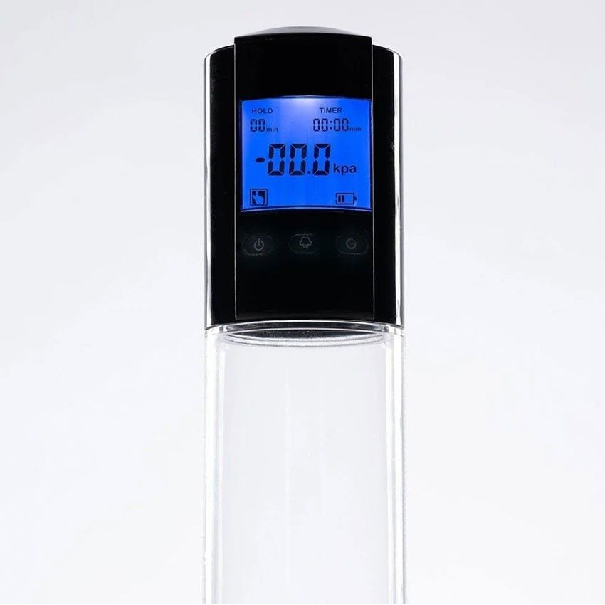 Автоматическая перезаряжаемая вакуумная помпа с прозрачной колбой