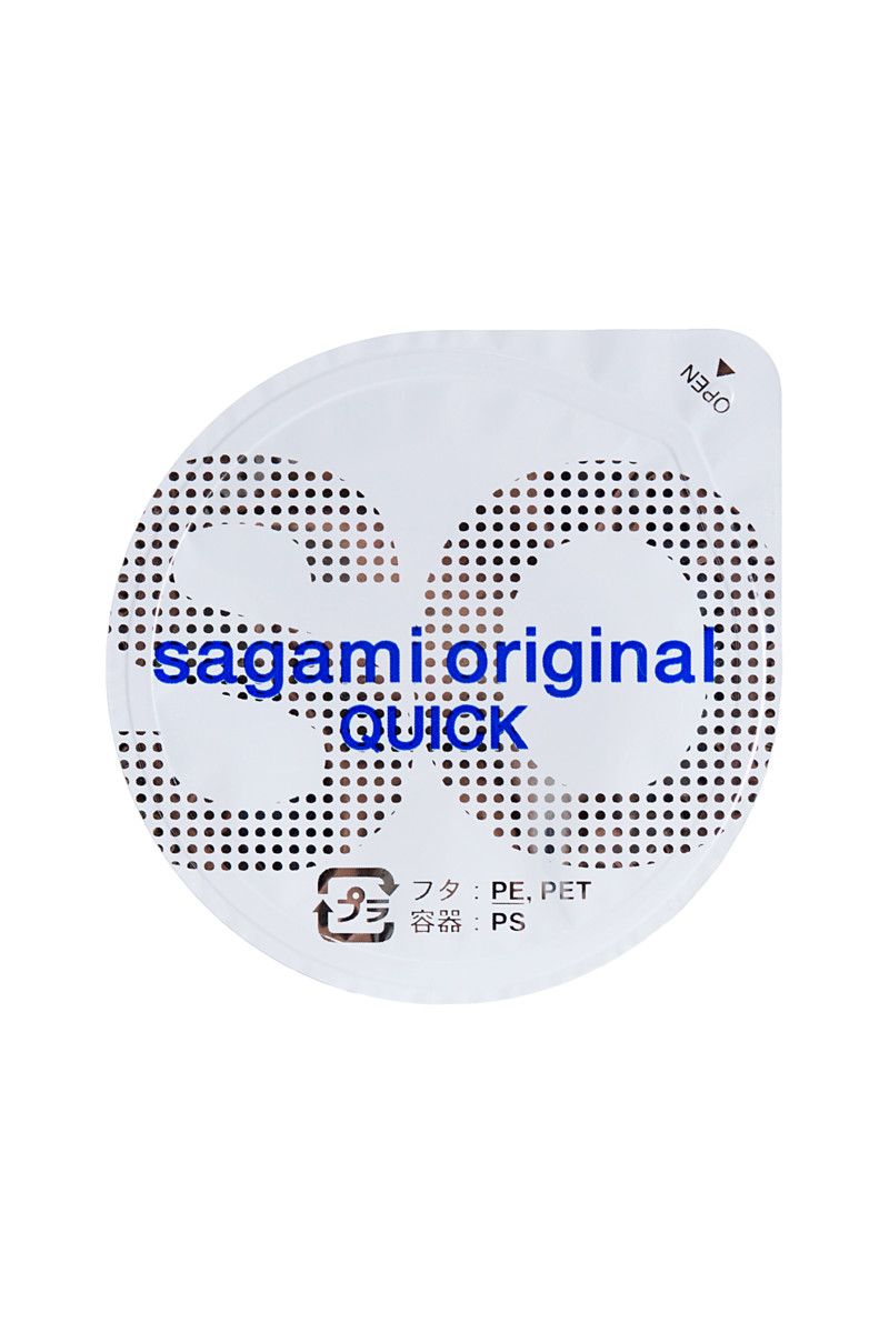 Ультратонкие презервативы Sagami Original 0.02 Quick - 6 шт.