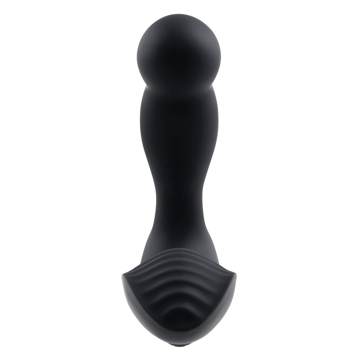 Черный массажер простаты Adams Come-Hither Prostate Massager - 13,5 см.