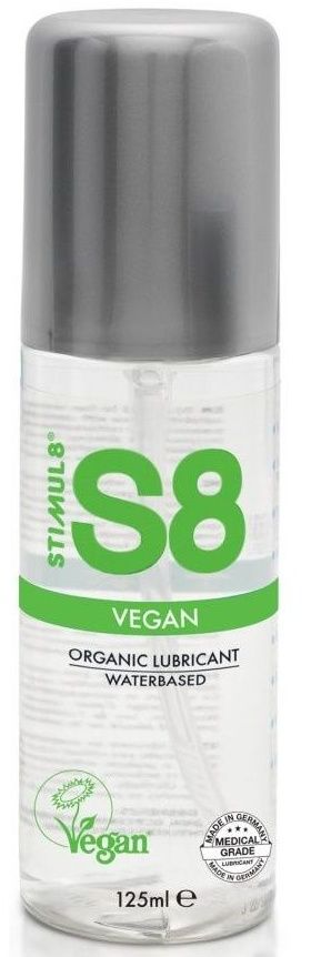 Веганский лубрикант на водной основе S8 Vegan Lube - 125 мл.