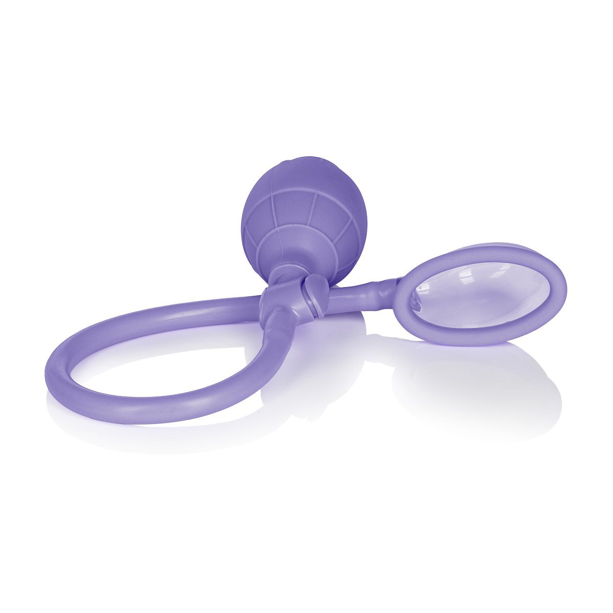 Фиолетовая помпа для клитора Mini Silicone Clitoral Pump