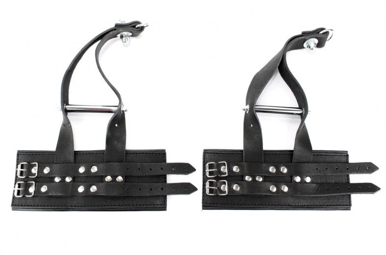 Черные наручники для подвешивания