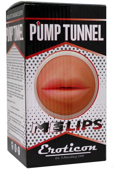 Прозрачная насадка-ротик для помпы PUMP TUNNEL M6 LIPS