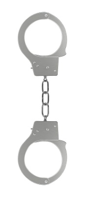 Металлические наручники OUCH! Metal