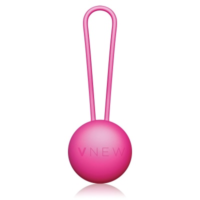 Розовый вагинальный шарик VNEW level 1